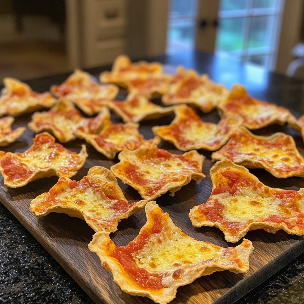 2 Ingredient Pizza Chips