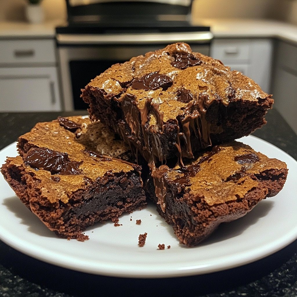 Fudgy Chewy Brookies