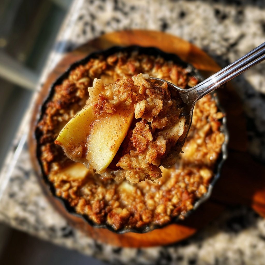 Apple Cinnamon Baked Oats
