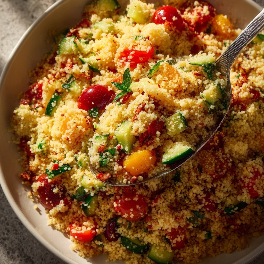Healthy Lunch Mediterranean Couscous
