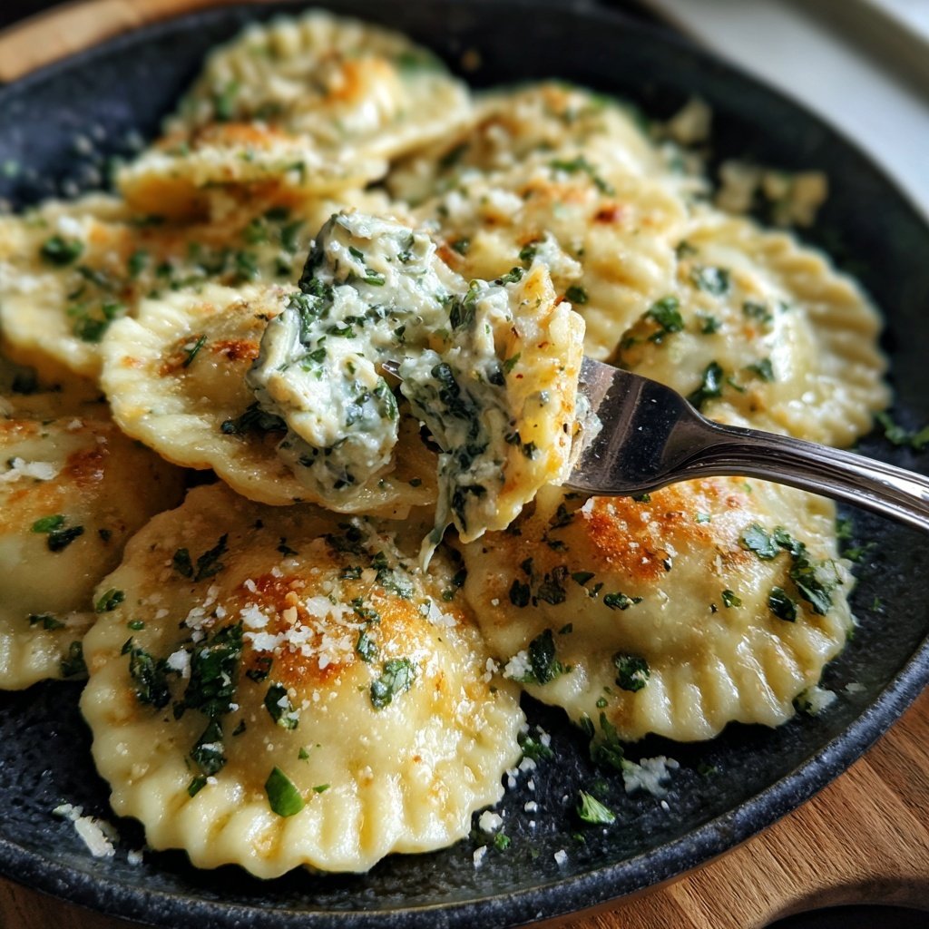Heart-Shaped Ravioli with Ricotta and Herbs