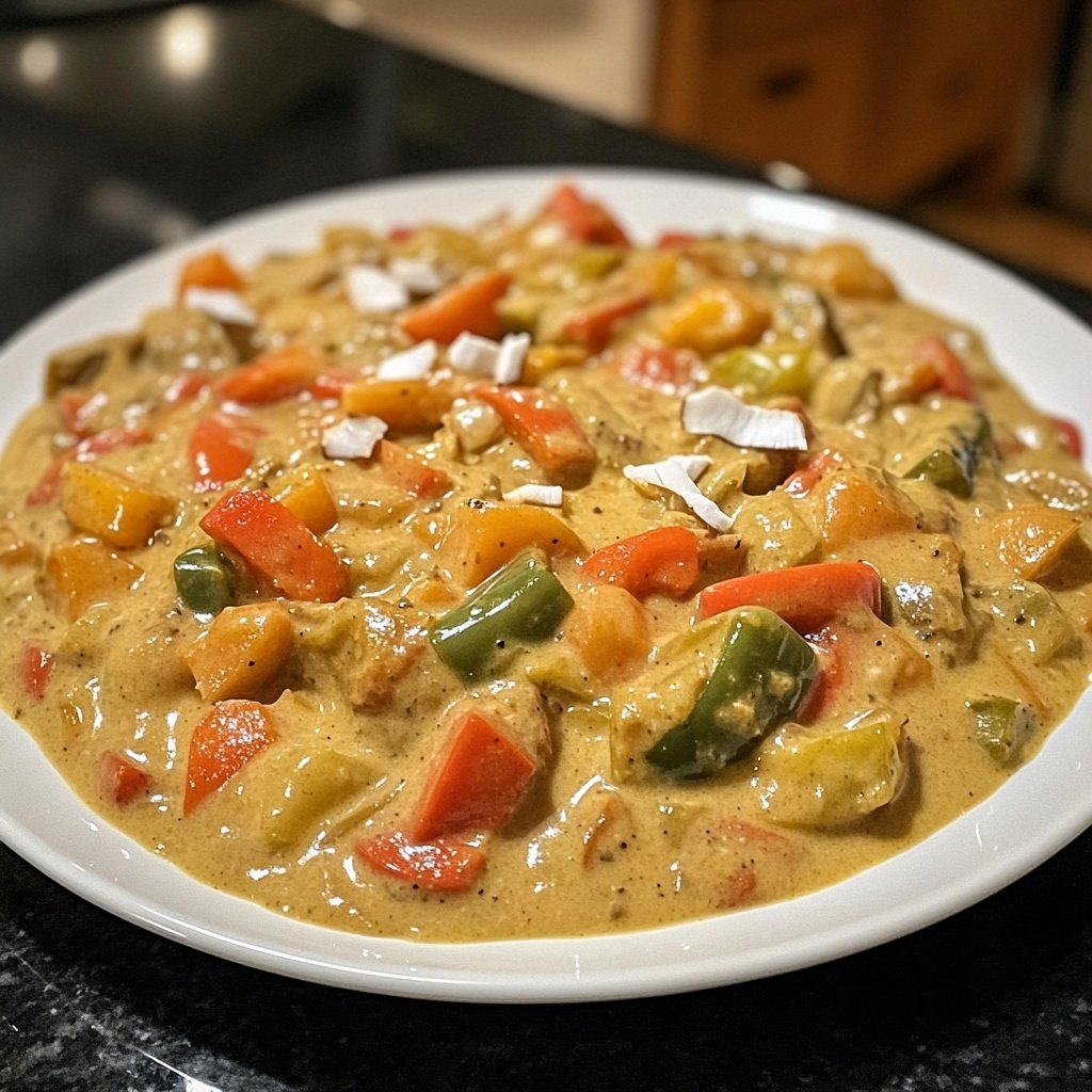 Jamaican Coconut Vegetable Curry
