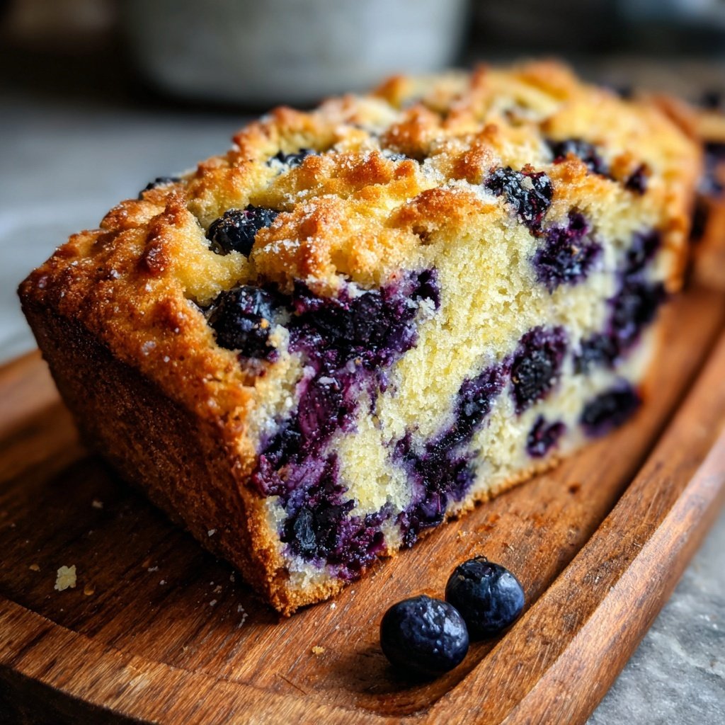 Blueberry Lemon Tea Bread