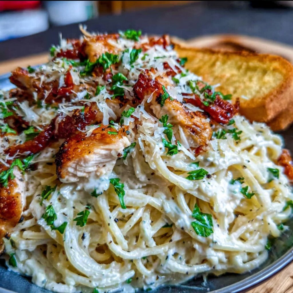 Chicken Pasta With Lemon Cream Sauce